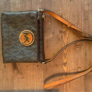 Michael Kors Brown Crossbody Bag